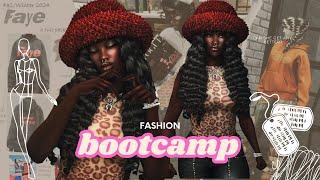 I put my Sim through Fashion Boot Camp🫡(Mod ShowCase)