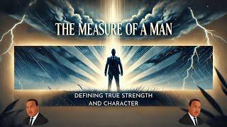 "The Measure of a Man: Defining True Strength and Character!"