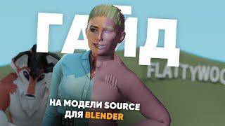 Как работать с моделями Source в Blender? | Гайд