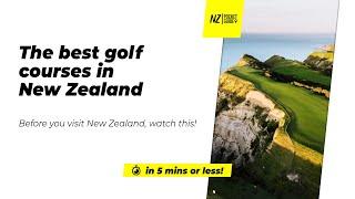 ️ The best golf courses in New Zealand - NZPocketGuide.com