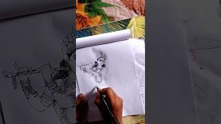 krishna drawing #art #trending @BC ART NAV