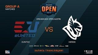 eUnited vs Heroic - DreamHack Open Austin 2018 - part2 - de_overpass [SleepSomeWhile, Smile]