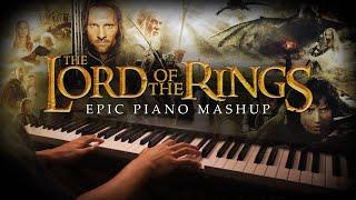 The Lord of the Rings Epic Piano Mashup/Medley (Piano Cover)+SHEETS&MIDI