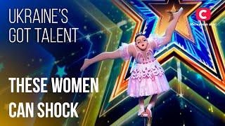 Unusual Talents By Ukrainian Women  | Surprise Auditions | Got Talent 2023