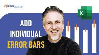 How to Add Individual Custom Error Bars in Excel | Add Standard Deviation Error Bars in Excel