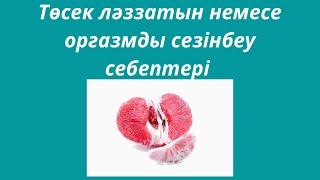 Төсек ләззатын немесе оргазмды сезінбеу себептері