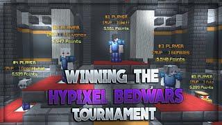 winning the hypixel bedwars tournament (w/ Wqlff, Luvonox & Dogcatwhat)