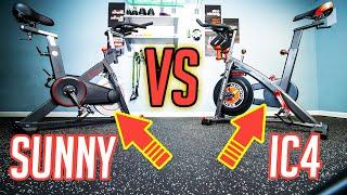 Indoor Cycling Bike Battle || IC4 vs Sunny || Peloton Digital || Best Spin Bike