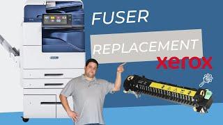 How to replace the fuser on your Xerox machine: Xerox AltaLink B8090