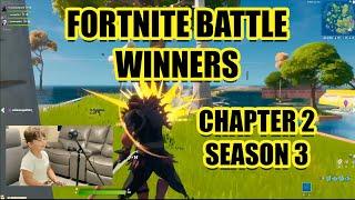 WINNING A FORTNITE BATTLE DYLAN BATISTA