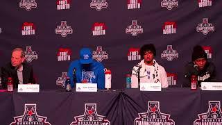 Men's Basketball Penny Hardaway, PJ Haggerty and Dain Dainja Press Conference-March 14 2025