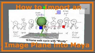 Import an Image Plane into Maya