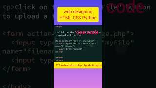 create file upload button in html #html #css #youtubeshorts #shorts