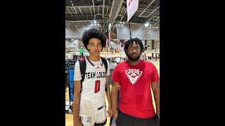 Mikel Brown Jr 2024 AAU Highlights - Team LOADED NC 17U 3SSB