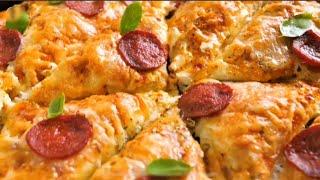 Ultimate Pizza Sandwich Tray Bake Recipe | bread pizza recipe | leftover rotipizza @FoodieKomal663