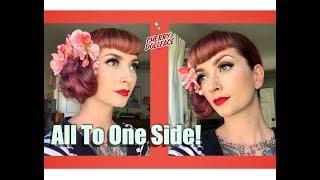 Vintage Styles with Bangs: All To One Side! by CHERRY DOLLFACE