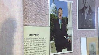 Searchlight residents remember late Sen. Harry Reid