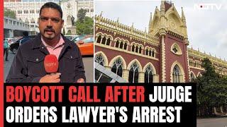 Bar's Boycott Call After Calcutta High Court Judge Orders Lawyer's Arrest