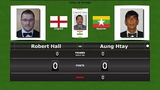 Billiards Long up Groups : Robert Hall vs Aung Htay