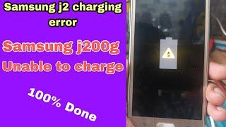 Samsung J2 charging error problem solve/ samsung j200g charging error solution