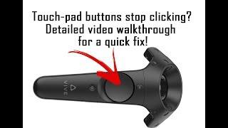 VIVE Controller Touch-pad button FIX