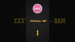 eng. Top 5 music for osu!(OLD) #shorts #osu