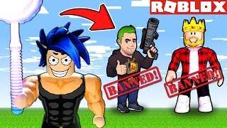 Я ПЛОХОЙ! БАНЮ ЮТУБЕРОВ! СИМУЛЯТОР БАНА в ROBLOX