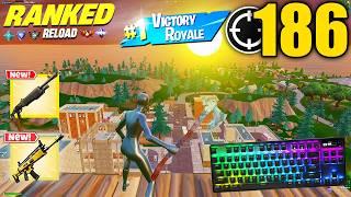 Apex Pro TKL ASMR  186 Kills Unreal Ranked Reload Satisfying Keyboard OG Fortnite Reload 540FPS 4K