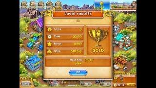 Farm Frenzy 3 only GOLD (level 53) playthrough Веселая ферма 3 (уровень 53) Золото