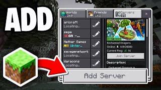 How To Join Servers In Minecraft Bedrock 2025! - All Platforms