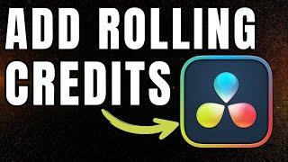 How To Add Rolling Credits | DaVinci Resolve 19 Tutorial