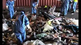 Environment Agency examines waste illegally shipped to Brazil