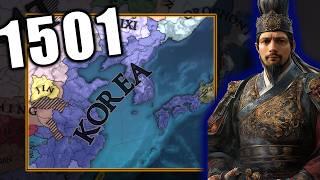 EU4 KOREA, but I made it look UTTERLY BROKEN