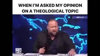 when I am asked a theological question...