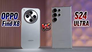 OPPO Find X8 vs S24 Ultra - Best Android Phone in 2024?!