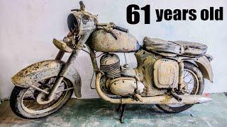 Rebirth of an old Motorcycle 175cc - Repair very Damaged Motorcycle