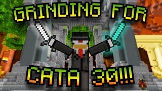 Grinding For CATA 30 In HYPIXEL SKYBLOCKS DUNGEONS!!! + GETTING A HYPERION