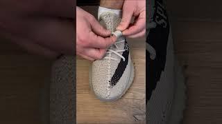 Yeezy 350 lace up | sneaker style | modern yeezy lace #shorts #yeezy