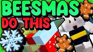 10 Things You HAVE To Do In Beesmas | Roblox Bee Swarm SImulator