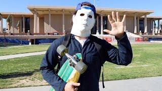 When Michael Myers Goes To College