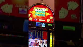 Handpay jackpot dealt #poker #videopoker #CapCut