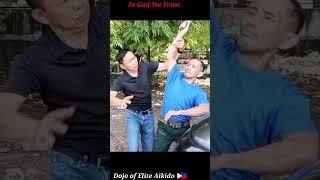 Knife Multi-attack defense Technique #Aikido #selfdefense #shorts