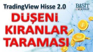 TRADINGVIEW HİSSE 2.0 DÜŞENİ KIRANLAR TARAMASI #yatırım #finans #borsa #hisse #keşfet #crypto