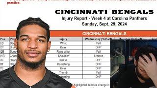 BENGALS FAN REACTS TO JAMARR CHASE BEING PLACED ON THE INJURY REPORT LIST.......................