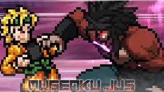 What if Dio fights against Broly SSJ4?! JOJO vs DRAGON BALL MUGEN JUS