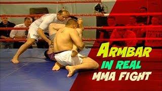 Armbar in real mma fight, VT Vale Tudo 1, Mukhtar Bekanov vs Yevgeny Brazhnikov