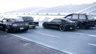 Ford SHELBY vs CAMARO vs JEEP vs VAZ 2107 vs HELICOPTER 3DS MAX Animation (Read Description)