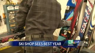 Wet winter helps boost business at Sacramento ski shop