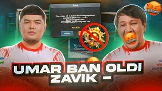 deUmar Nega Ban Oldi Zavaga Juxam Oz Qolgandi #umarpubgm #senatorpubgm