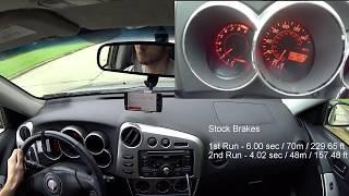 Powerstop Z23 Brake Test vs Stock 60 to 0